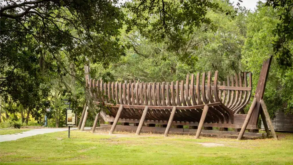 Charles town landing historic sight west ashley