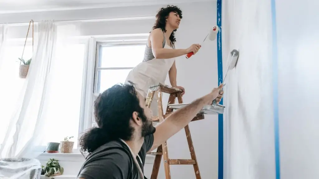 homeowners painting walls at home charleston sc mount pleasant