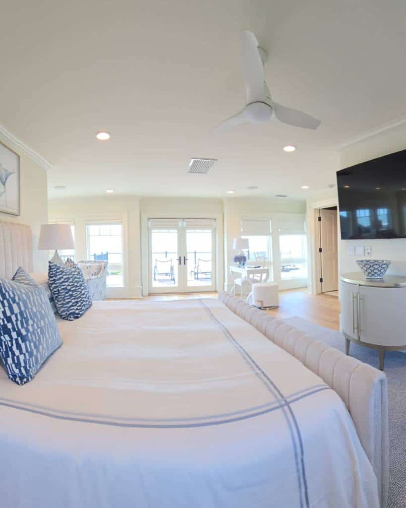 residential painting bedroom white wade paint co