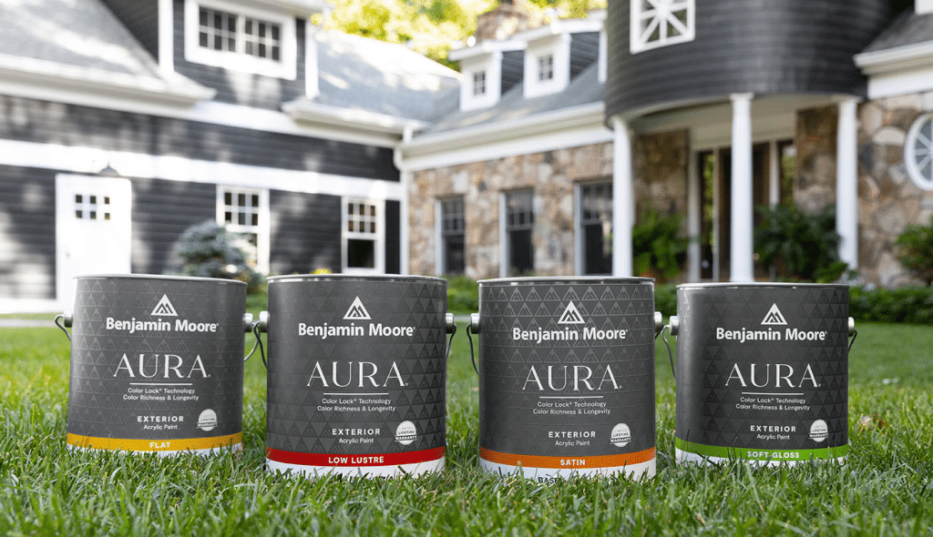 Benjamin Moore Aura Exterior in Charleston